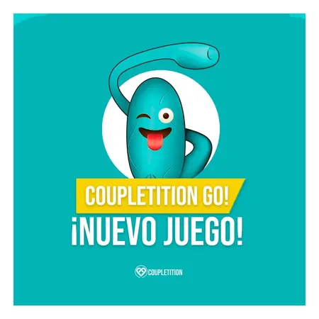 Coupletition GO! Interactive Couples Game with Remote Control Eggtor Set
