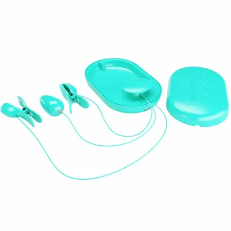 Pretty Love Surprise Box Blue Electro Stimulacija Intimne Klešte USB