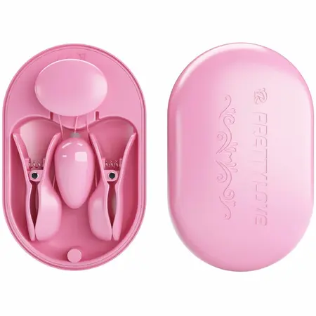 Pretty Love Surprise Box Pink E-Stim Intimne Pincete, 12 Modova, USB