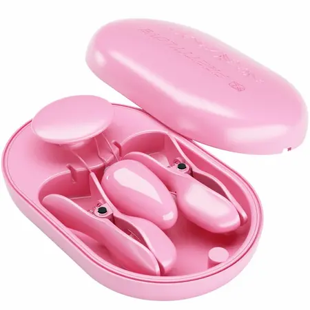 Pretty Love Surprise Box Pink E-Stim Intimne Pincete, 12 Modova, USB