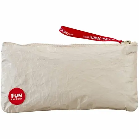 FUN FACTORY TOYBAG M Tyvek Torbica za Odlaganje 25x12cm Zlatno-Bež Izdržljiva