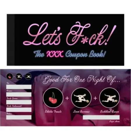 Kheper Games Let's Connect Romantična Knjižica Kupona - 20 Vouchera EN