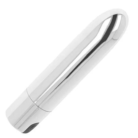 OHMAMA Silver Intimate Stimulation Bullet 9,5 cm USB punjiv