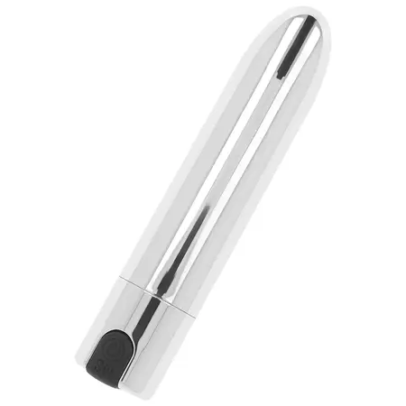 OHMAMA Silver Intimate Stimulation Bullet 9,5 cm USB punjiv