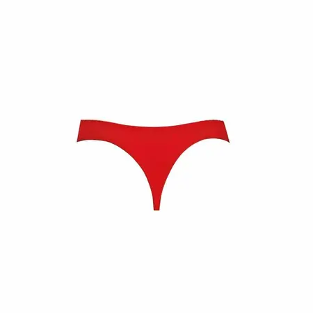 ANAIS Men SOUL String S Red Microfiber Thong with Black Trim
