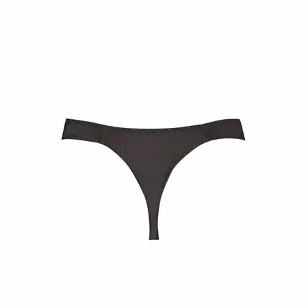 ANAIS MEN Petrol Microfiber String XL - Comfort Fit, Black