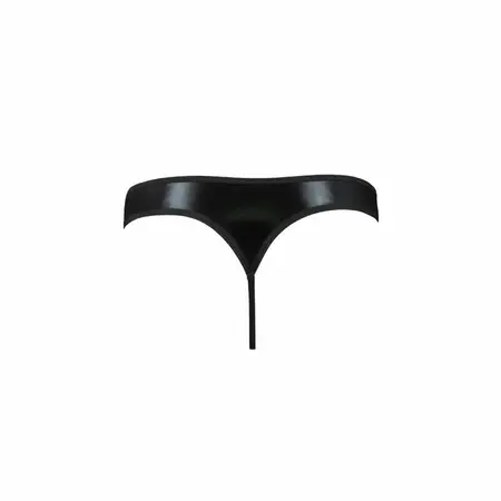 PASSION PAUL Men's Thong Black S/M - Premium European Lingerie
