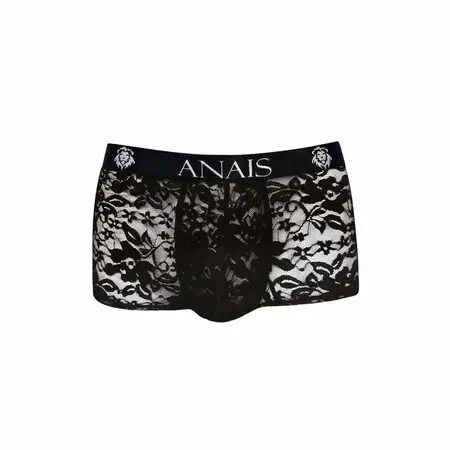 Anais Men Romance Boxer L - Black Lace Floral, Longer Legs, Premium Fit