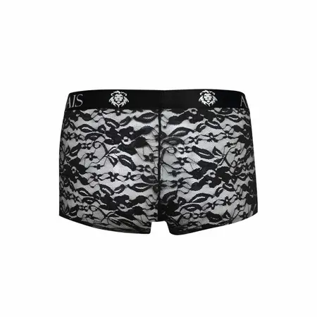 Anais Men Romance Boxer L - Black Lace Floral, Longer Legs, Premium Fit