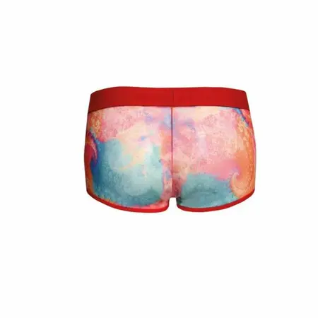 ANAIS MEN Falcon Boksersice S Banana Print Meka Likra, Elastični Pojas