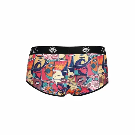 Anais Men Comics Gaćice XL - Sportski Udoban, Strip Motiv, Visokokvalitetna Tkanina