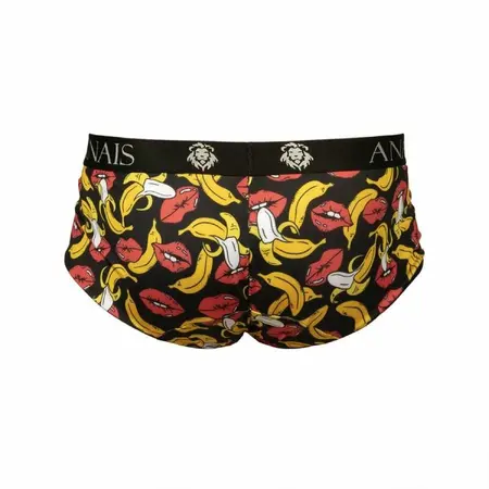 Anais Men Banana Brief S - Sporty Lycra Underwear with Banana Print