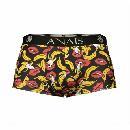 ANAIS MEN Banana Boxer XL - Sporty Lycra Boxers with Banana Print
