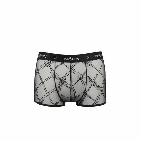 Passion James Šorts Crna S/M - Moderan Muški Lingerie, EU Proizvodnja
