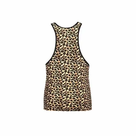 ANAIS MEN Mercury Top L - Microfiber Briefs with Animal Print, Size L