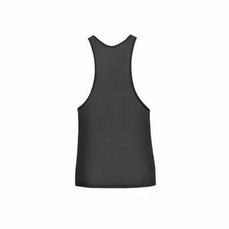 ANAIS MEN Eros Top XL - Black Tulle Sleeveless Fitted Shirt