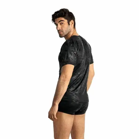 Anais Men Electro mikrofiber majica S vojni print lagani kroj