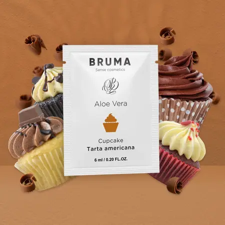 BRUMA Aloe Vera Gel na Vodenoj Bazi Aroma Kolač 6 ml Džepna Veličina