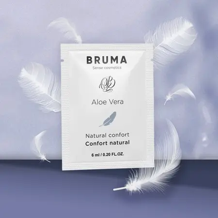 BRUMA Aloe Vera Gel za Klizanje 6ml - Hidrirajući Lubrikant na Vodenoj Bazi
