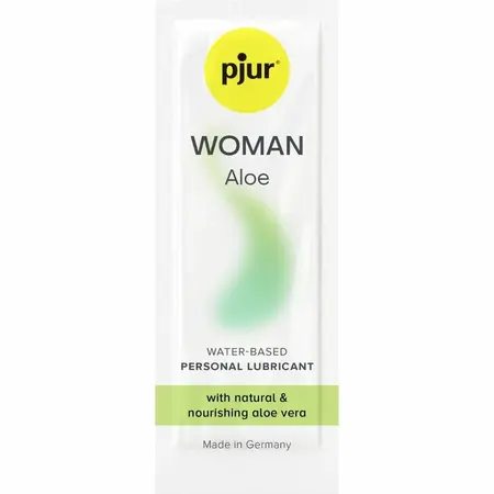 pjur Woman Aloe Water-Based Intimate Gel 2 ml - Gentle Formula