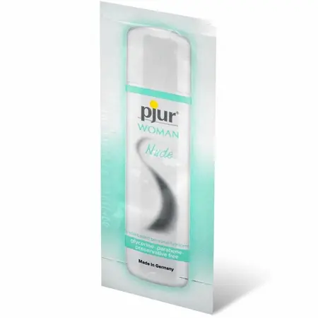 Pjur Woman Nude Water-Based Lubricant 2ml - Gentle Formula for Sensitive Skin