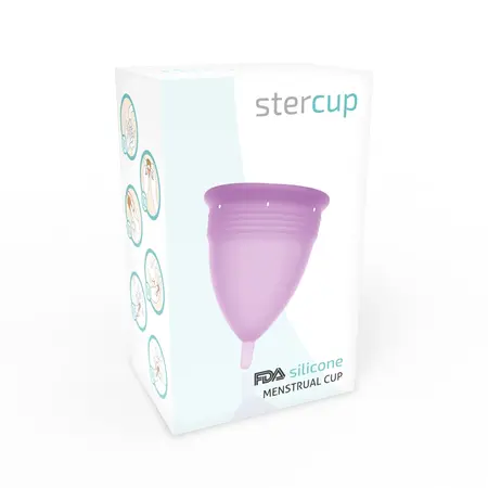 Stercup Menstrualna Čaša Ljubičasta S FDA Silikon Dugotrajna Udobnost