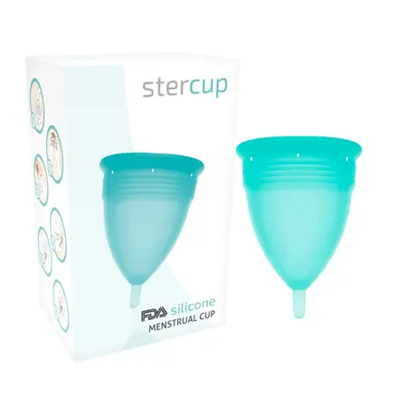 Stercup Akvamarin Menstrualna Čaša S FDA Silikon 15ml Kapacitet