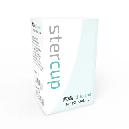 Stercup Menstrualna Čaša Akvamarin Veličina L FDA Silikon 24ml Kapacitet