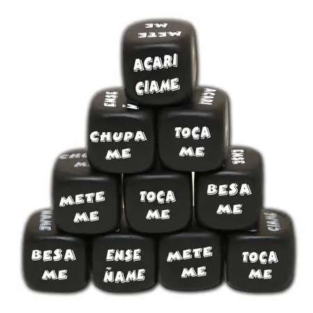 Diablo Picante Crni Akcioni Set Kockica 25 mm - Igra za Žurke za Odrasle