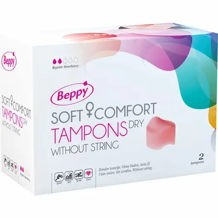 Beppy Soft Comfort Tamponi Dry 2 kom - Diskretno Higijensko Rešenje Bez Konca