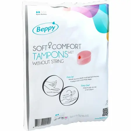 Beppy Soft Comfort Tamponi Wet 30 kom - Anatomski, Miris Lavande