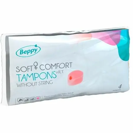 Beppy Soft Comfort Wet Tamponi 4 kom - Anatomski, Miris Lavande
