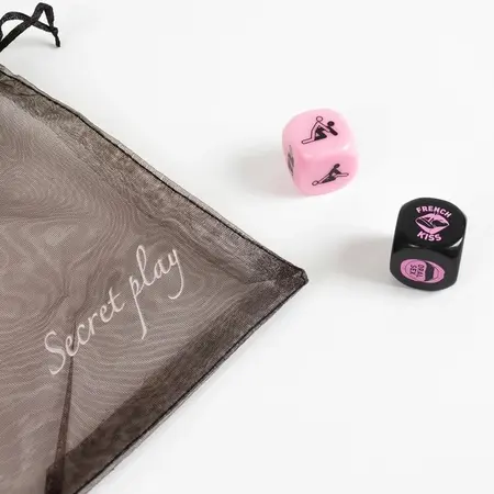Secret Play Igra 2 Kockice - Set Izazova za Intimnost Parova 20mm