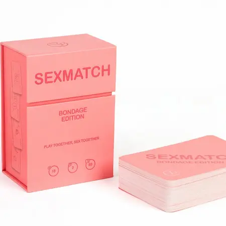 Secret Play Sexmatch Bondage Izdanje - Kartaška Igra za Parove, 89 Karata