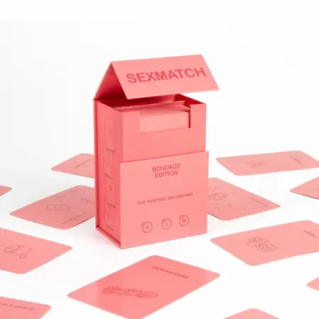 Secret Play Sexmatch Bondage Izdanje - Kartaška Igra za Parove, 89 Karata