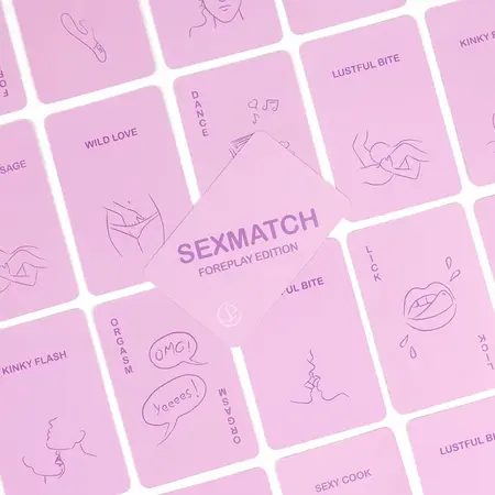 SecretPlay Sexmatch Foreplay Izdanje Kartaška Igra za Parove - 89 Karata