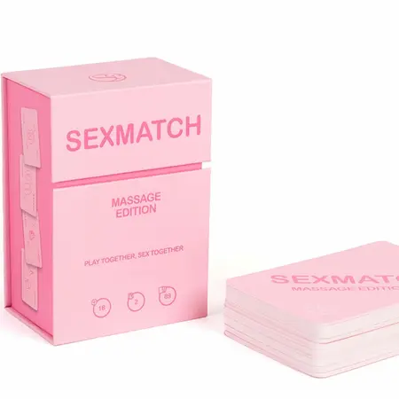 SecretPlay Sexmatch Massage Izdanje Kartaška Igra za Parove, 89 Karata