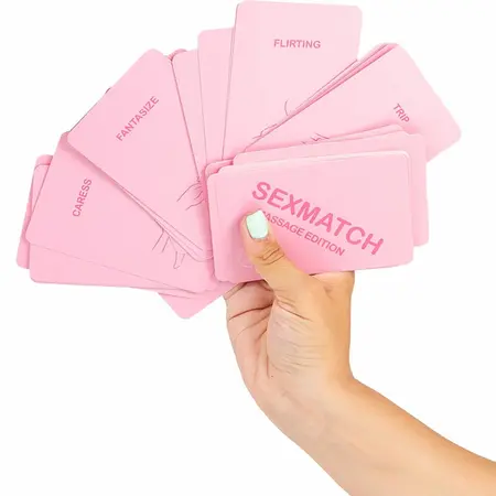 SecretPlay Sexmatch Massage Izdanje Kartaška Igra za Parove, 89 Karata