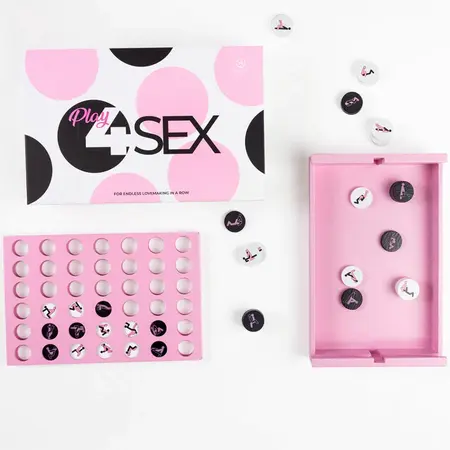 Secret Play Play4Sex Drvena Strateška Igra za Parove, Višejezična