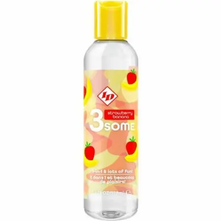 ID 3Some Strawberry Banana 120ml Višenamenski Intimni Gel