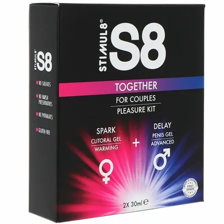 S8 Together Set za Parove 2x30ml - Duo Gel Set za Poboljšanu Intimnost