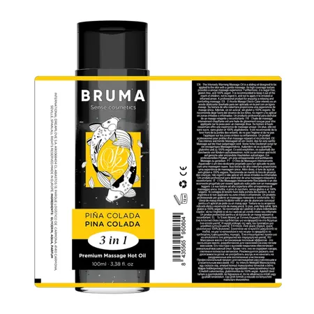 BRUMA Premium 3-u-1 Ulje za Masazu Pina Colada Miris 100ml Veganska Formula
