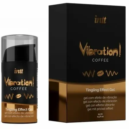 INTT Masažni gel Kafa 30ml – Zagrevajući gel sa aromom kafe za intimnu masažu