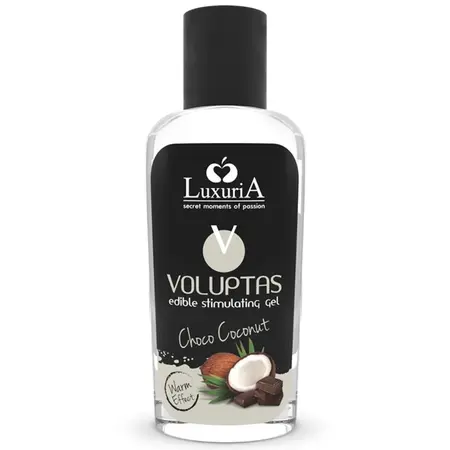 Intimateline Luxuria Voluptas Ljubivi zagrevajući masažni gel Kokos & Krema 100ml