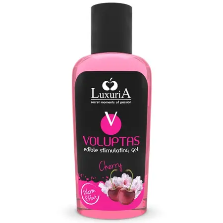 Intimateline Luxuria Voluptas Ljubivi masažni gel Višnja 100ml Zagrevajući