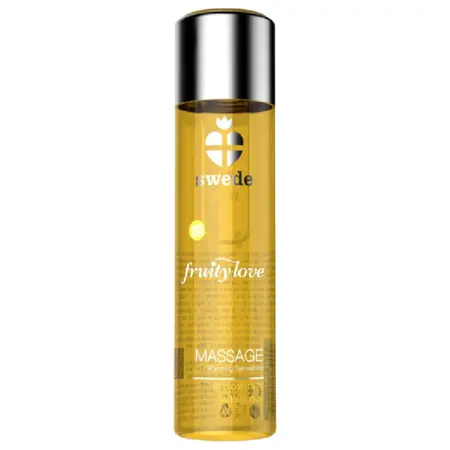 Swede Fruity Love Masažno ulje Tropsko voće & Med 120ml Zagrevajući efekat