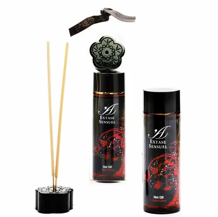 Extase Sensual Cuba Libre Warming Massage Oil 100ml Unisex Airless Pump