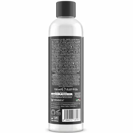 Intimateline Luxuria Massage Oil Berry 150ml - Hranljiva formula sa konopljom