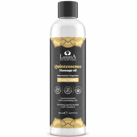 Intimateline Luxuria Massage Oil Vanilla Exotic 150ml - Nourishing Formula