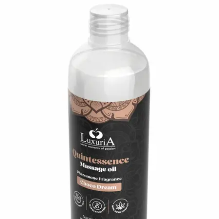 Intimateline Luxuria Massage Oil Chocolate 150ml - Hranljiv i aromatičan